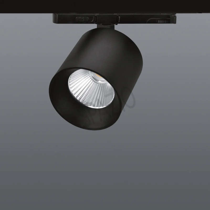 New York Black Adjustable LED Track Spot 3CCT - 4 Wire