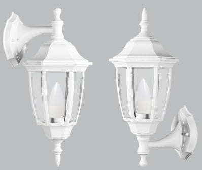 White Outdoor Convertible Lantern IP44
