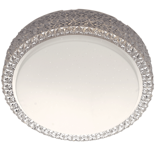 Metal & Acrylic LED Ceiling Light - Warm White