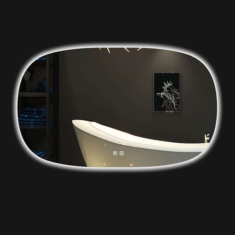 36W Rectangular LED Mirror - Anti Fog