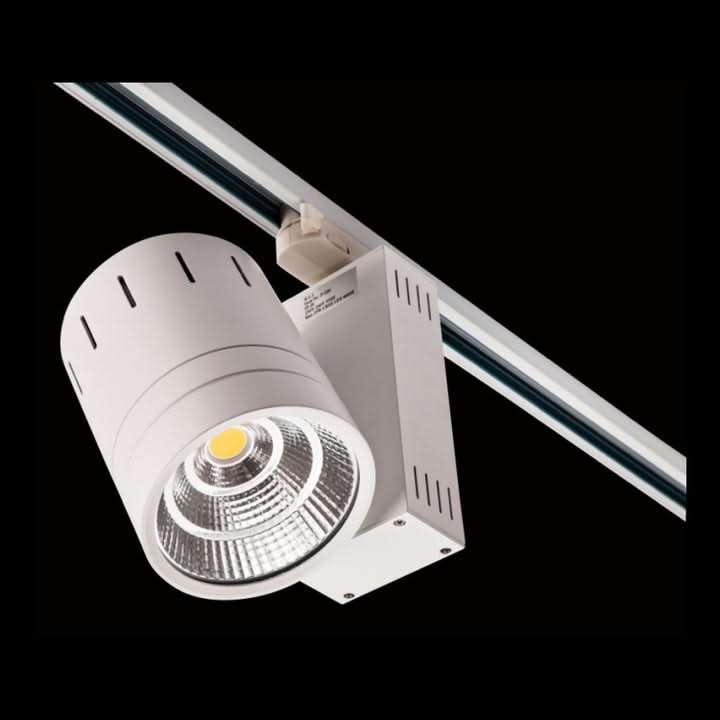 35W LED COB Track Spot Light - White - Warm White 3000K
