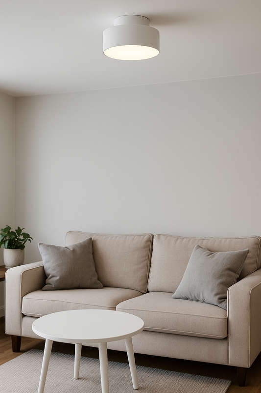 Caracal White LED Ceiling Light