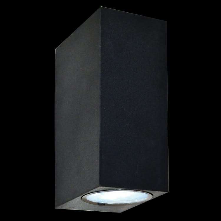 Black Coastal Outdoor Wall Light - IP54 GU10