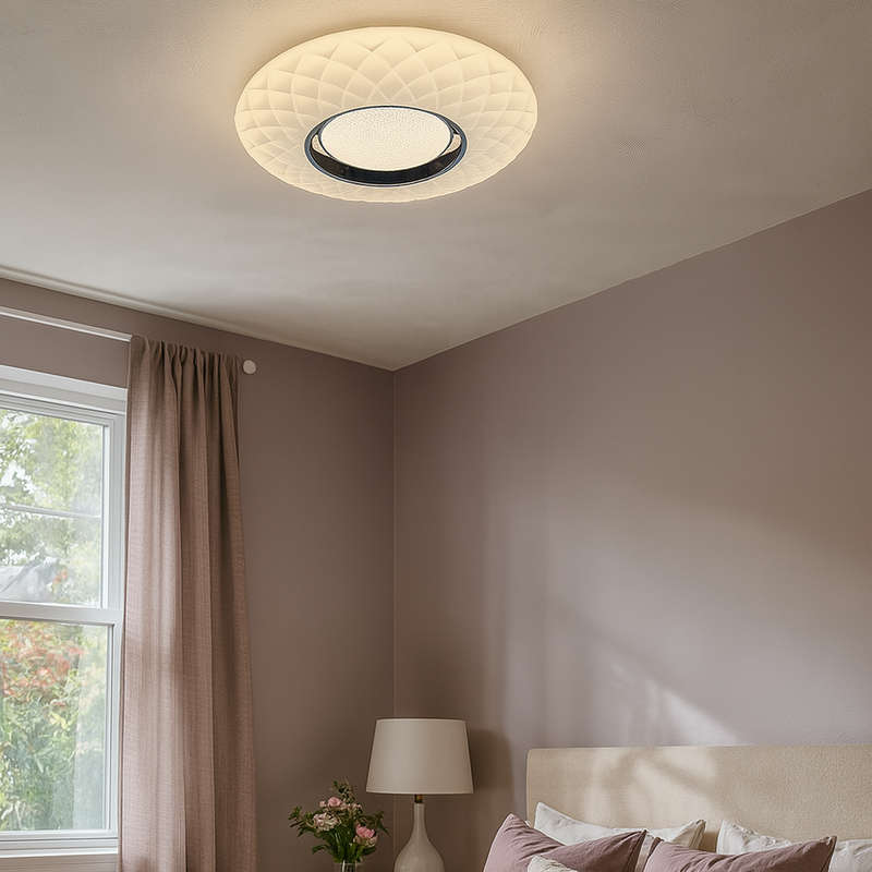 Acrylic Sun Crystal Ceiling Light