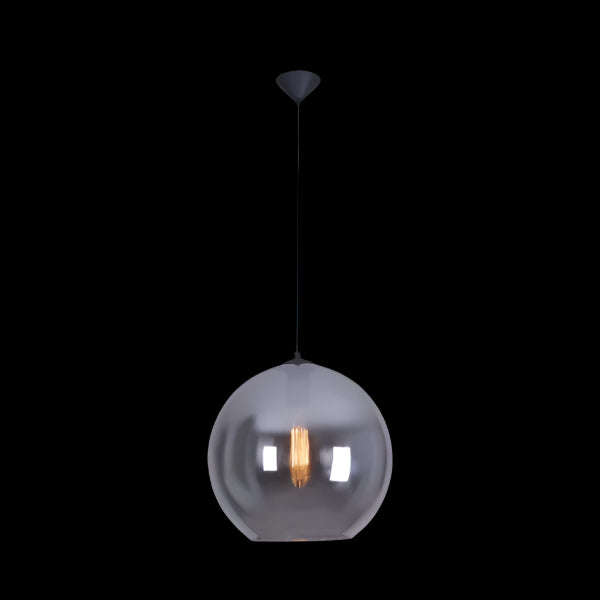 Smoke Glass Pendant Light