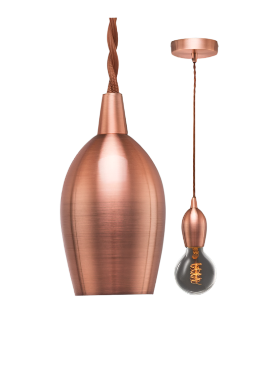 Copper Pendant Light