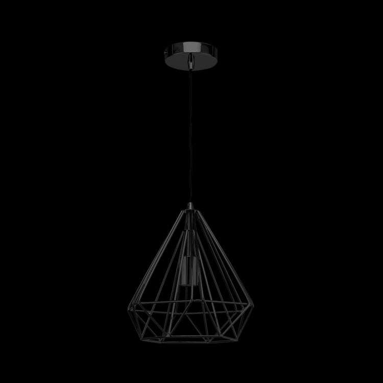 Black Prism Pendant Light