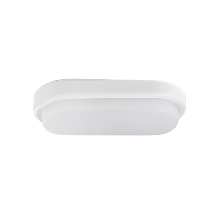 Coastal White LED Oval Bulkhead