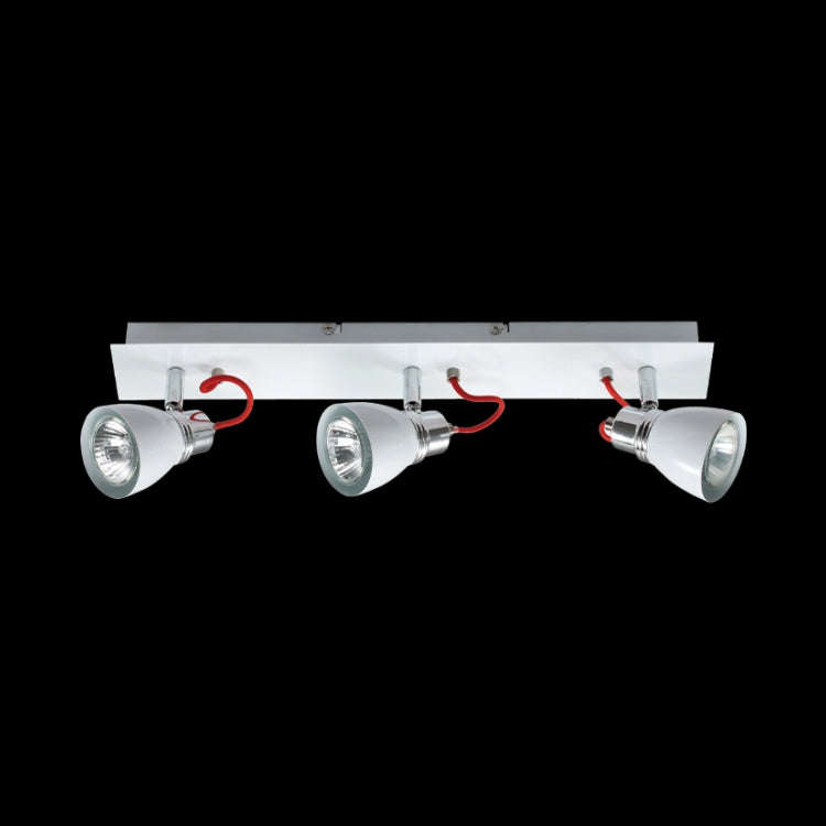 White LED Spot Light - White & Chrome