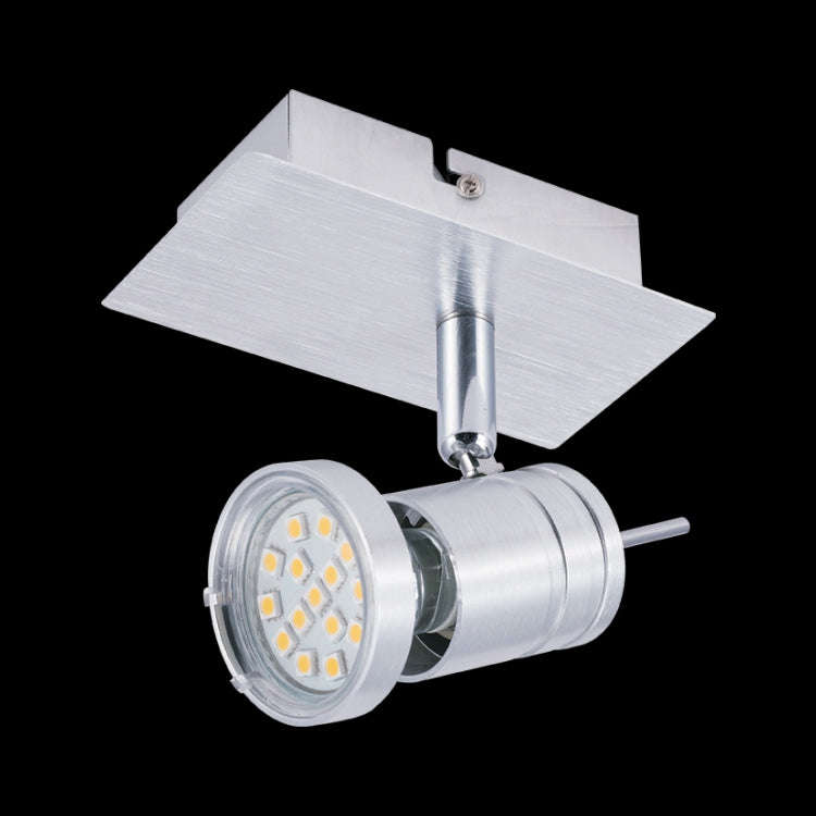 Brushed Aluminium Adjustable Spot Light GU10