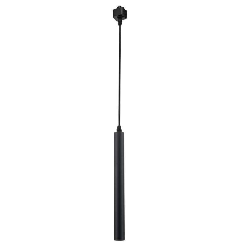 LED Black Pendant Light Aluminium - 3 Wire Track Adapter
