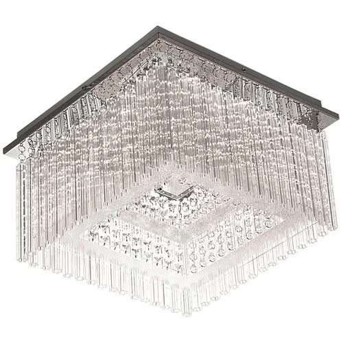 Stainless Steel LED Ceiling Fitting Acrylic Crystals CF295