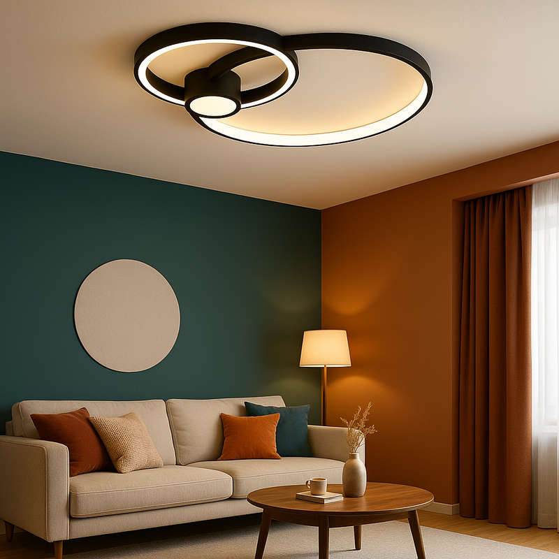 Silo LED Ceiling Light (Dimmable, CCT & Remote Control)
