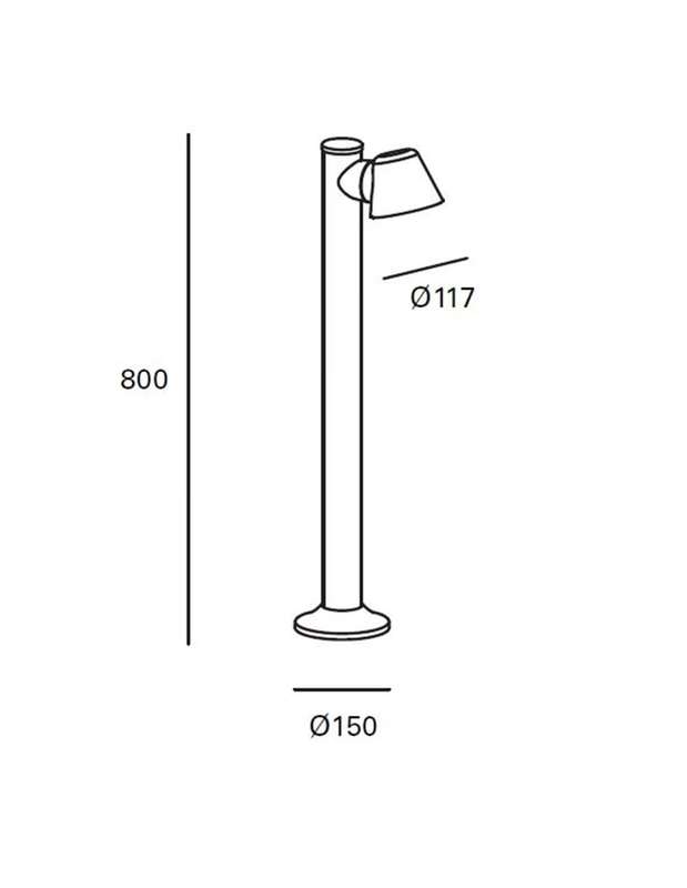Shadowline Bollard Light - Coastal