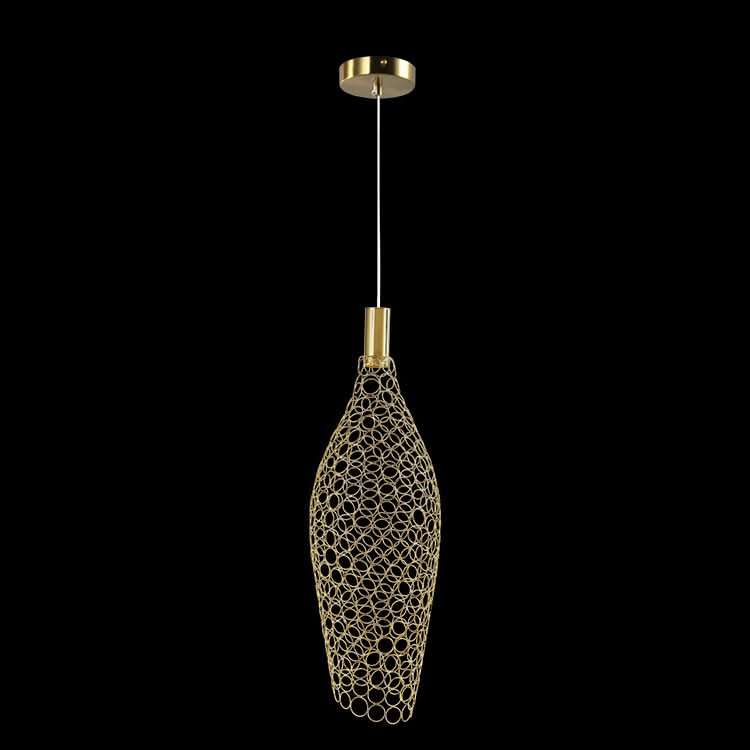 Sophia LED Metal Ring Pendant Light
