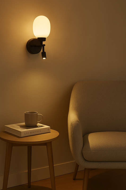 Noma Black Wall and Reading Light