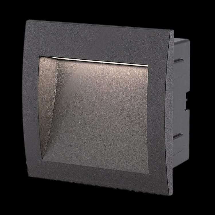 Square LED Recessed Step Light IP65