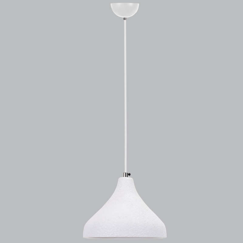 White Pendant Light Ceramic Shade