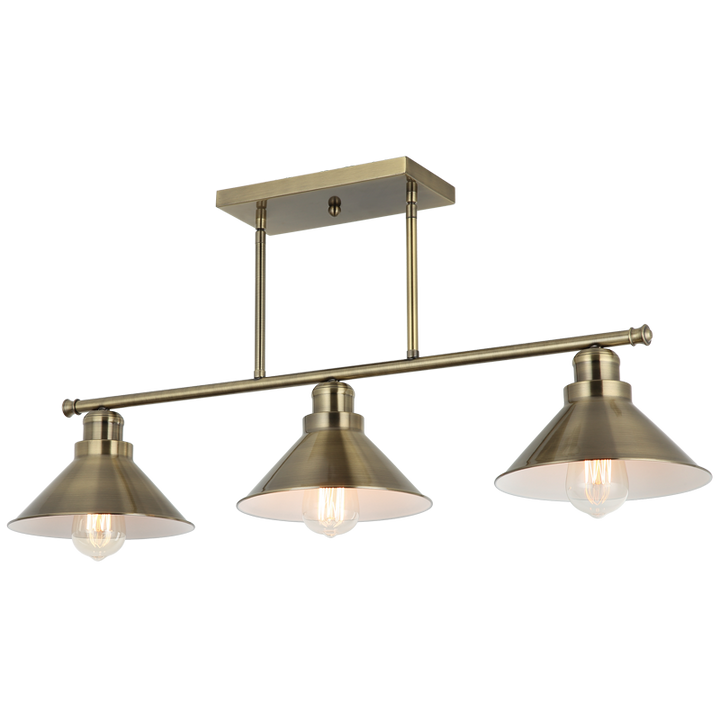 Brightstar Antique Brass Pendant Light