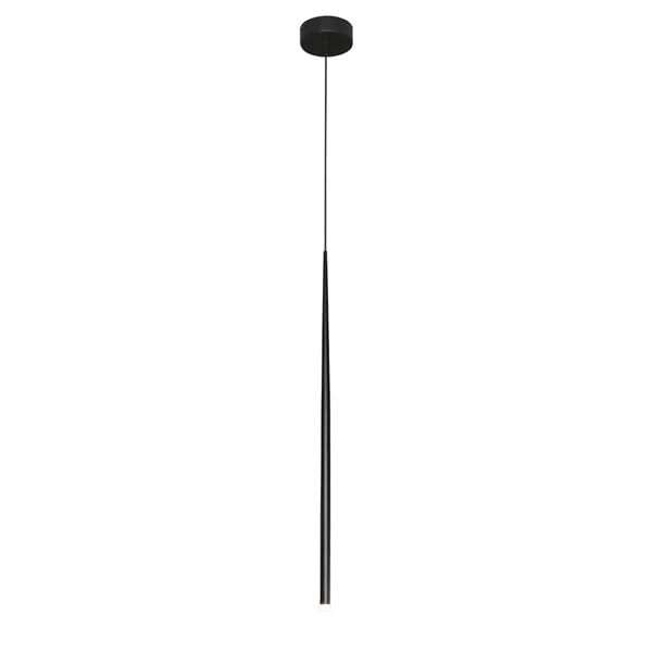 Black Baton Pendant Light