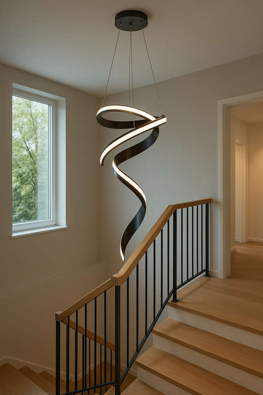 Cygnet Black LED Pendant Light