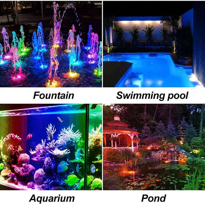 Solar RGB Pond Light Kit