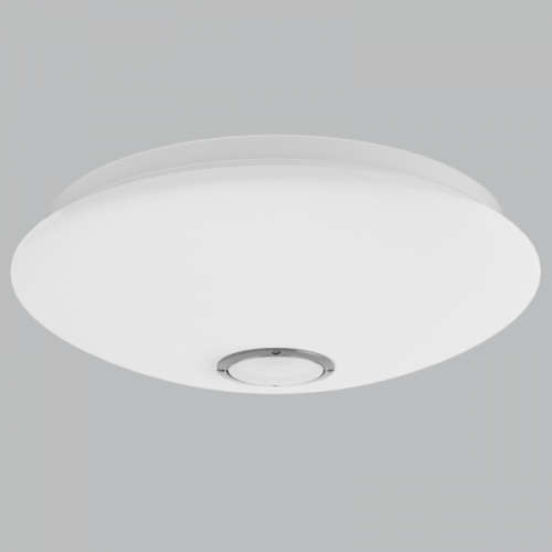 Ava White LED Ceiling Fitting & Bluetooth Speaker