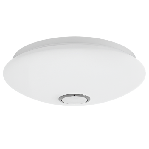 Ava White LED Ceiling Fitting & Bluetooth Speaker