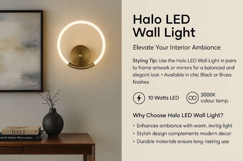 Halo LED Wall Light
