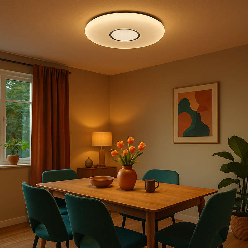Ocean White LED Ceiling Fitting