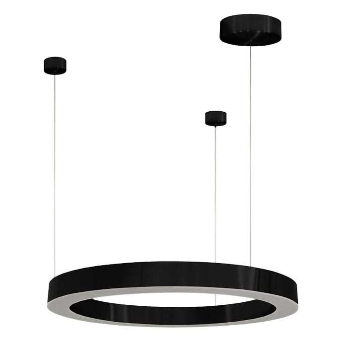 Halo Black LED Pendant