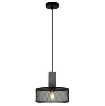 Midnight Occular Mesh & Stone Pendant Light