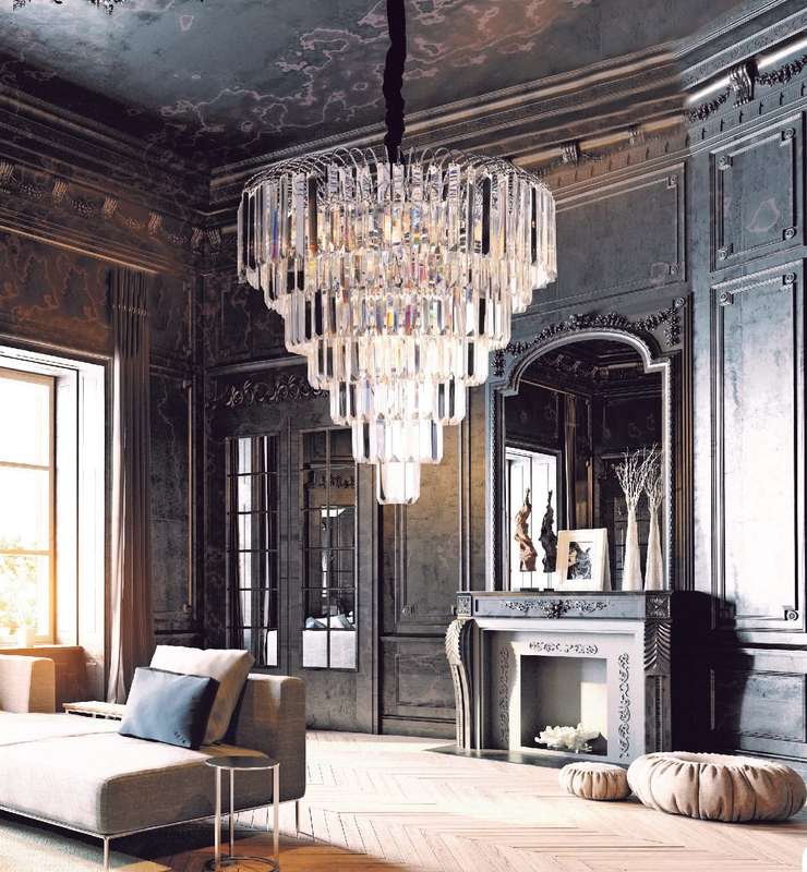 Sophia Large Crystal Chandelier