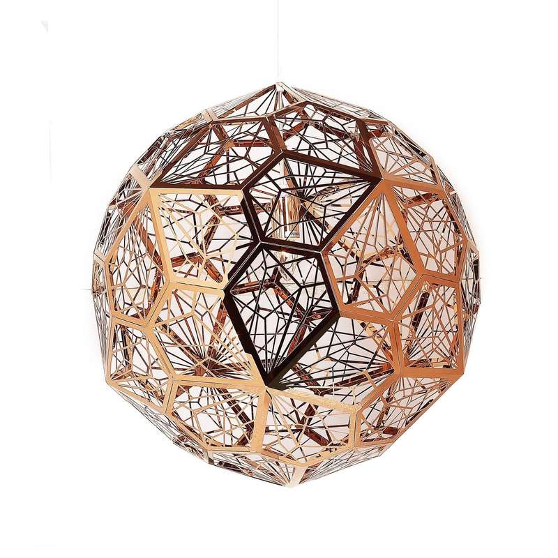 Alberta Geo Copper Pendant Light