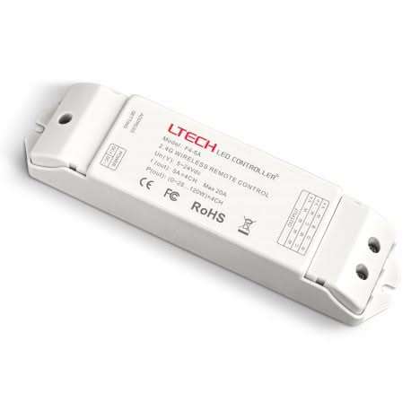 LED Strip Light - F4 RF RGBW Receiver 4x5A