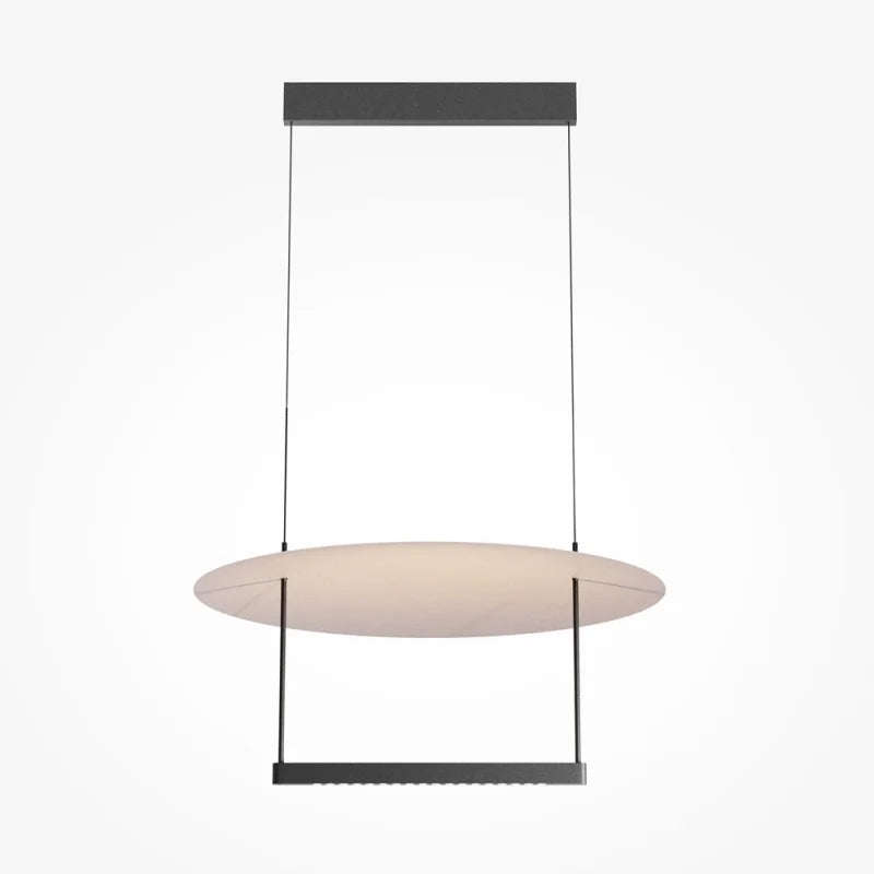 Aha Moment Black and White LED Pendant Light
