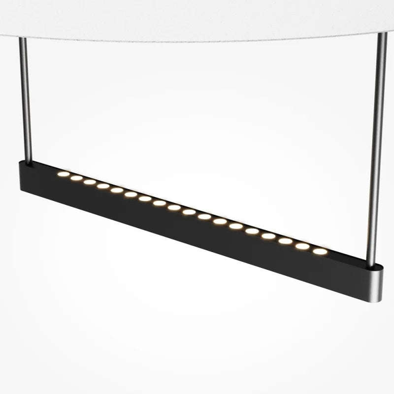 Aha Moment Black and White LED Pendant Light