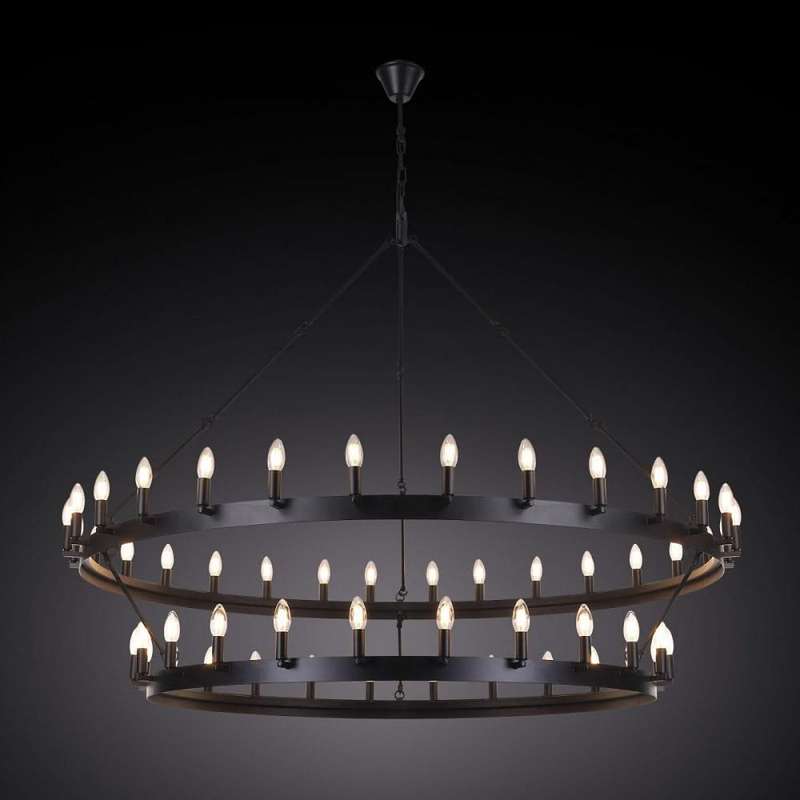 Ranch 2 Tier Chandelier