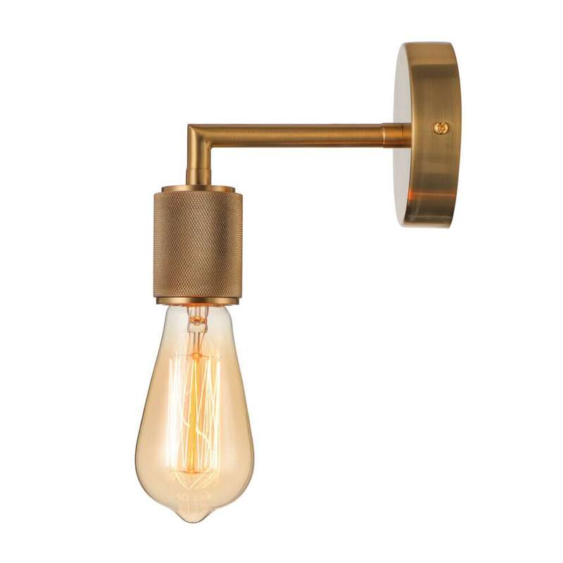 Trend Plain Wall Light - Gold