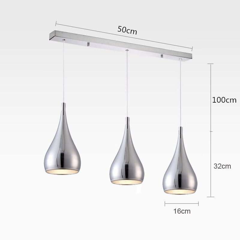 Mirror Mirror 3 Light Island Pendant