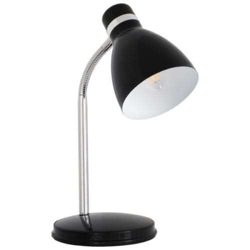 Gooseneck Black Metal Desk Lamp