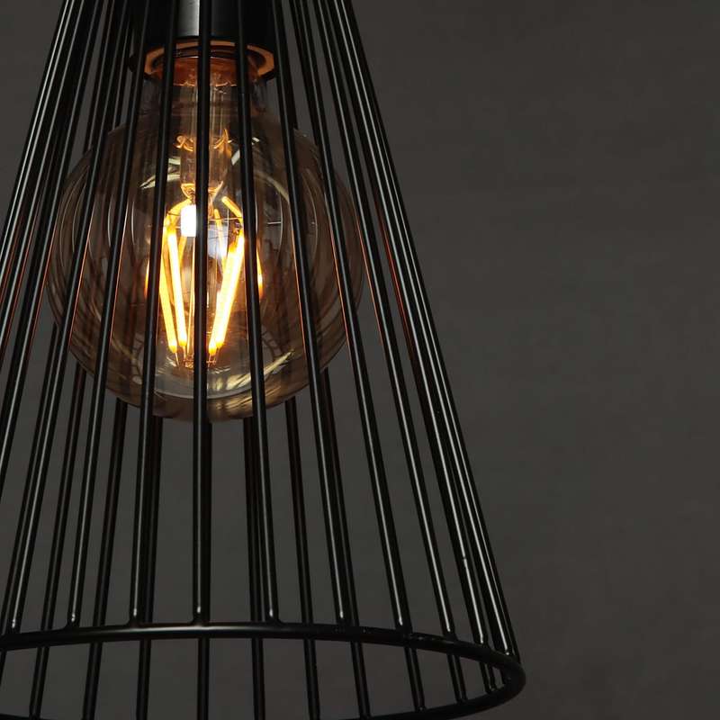 Pringle Black Pendant Light