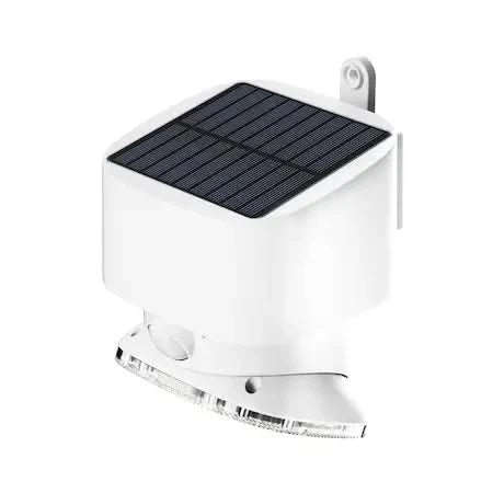 White 20W Solar LED Wall Light