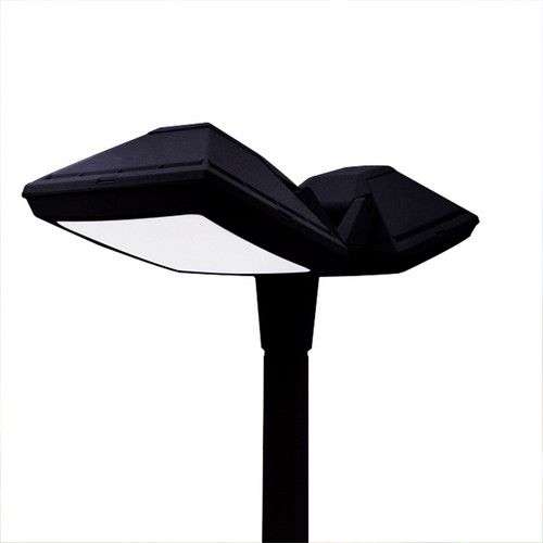 Rosa BLack LED Post Top Light - IP66 Shockproof Resin