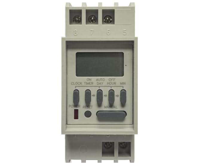12Vdc LCD Timer - 8 programmes
