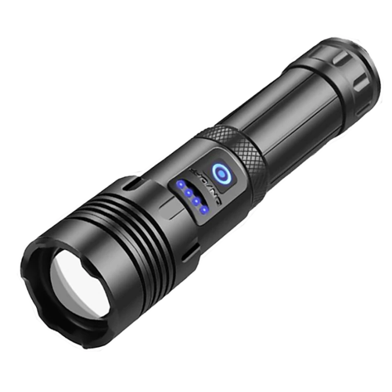 ZA-418 USB Rechargeable LED Extreme Bright Flashlight