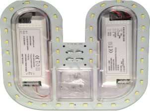 2D Emergency LED Replacement Panel - 16W - Cool White (4200K)