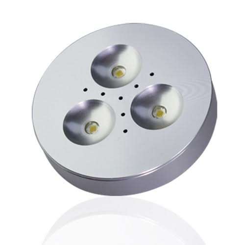 LED Cabinet Light - 3 LED Puck Light