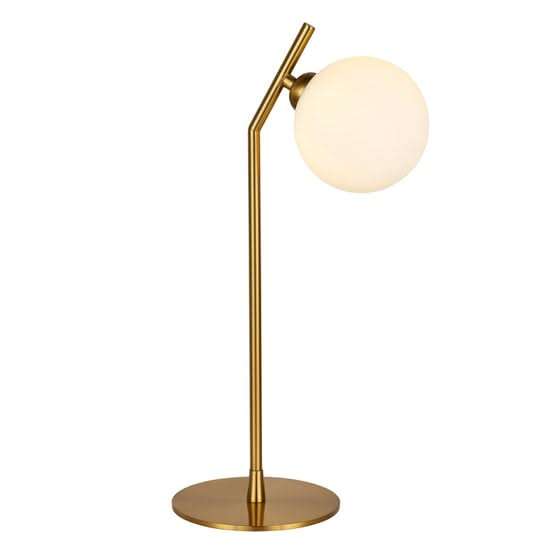 G9 Glass & Gold Table Lamp
