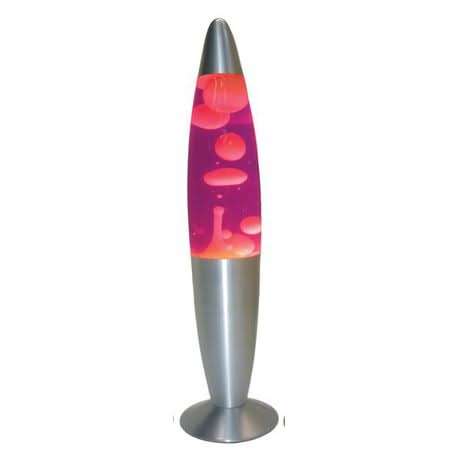 White & Pink Lava Lamp